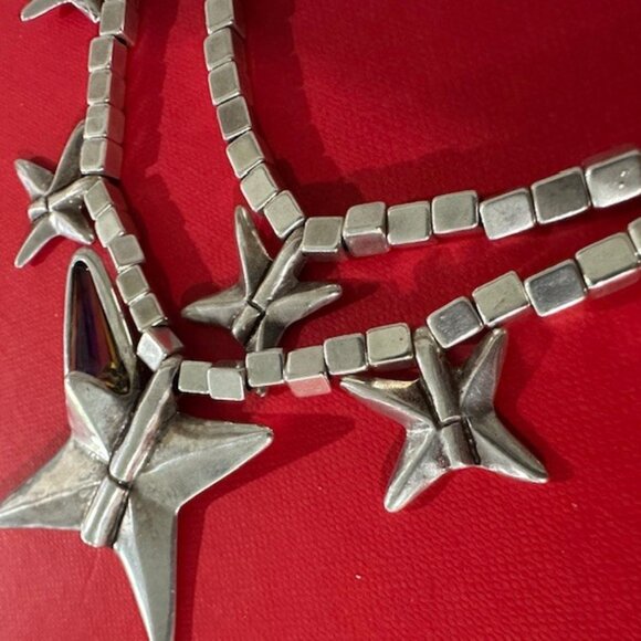 UNO de 50 silver butterfly necklace - Picture 4 of 7